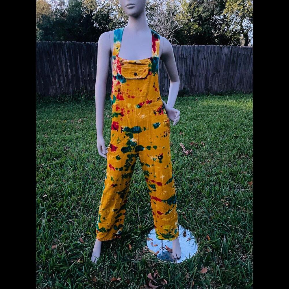 Handmade Beautiful tie dye jumpsuit